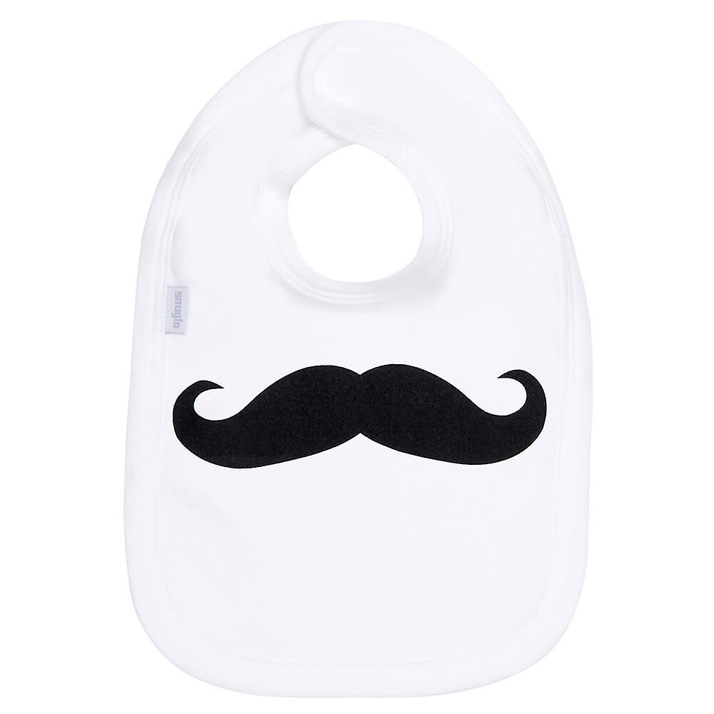 Moustache Bib