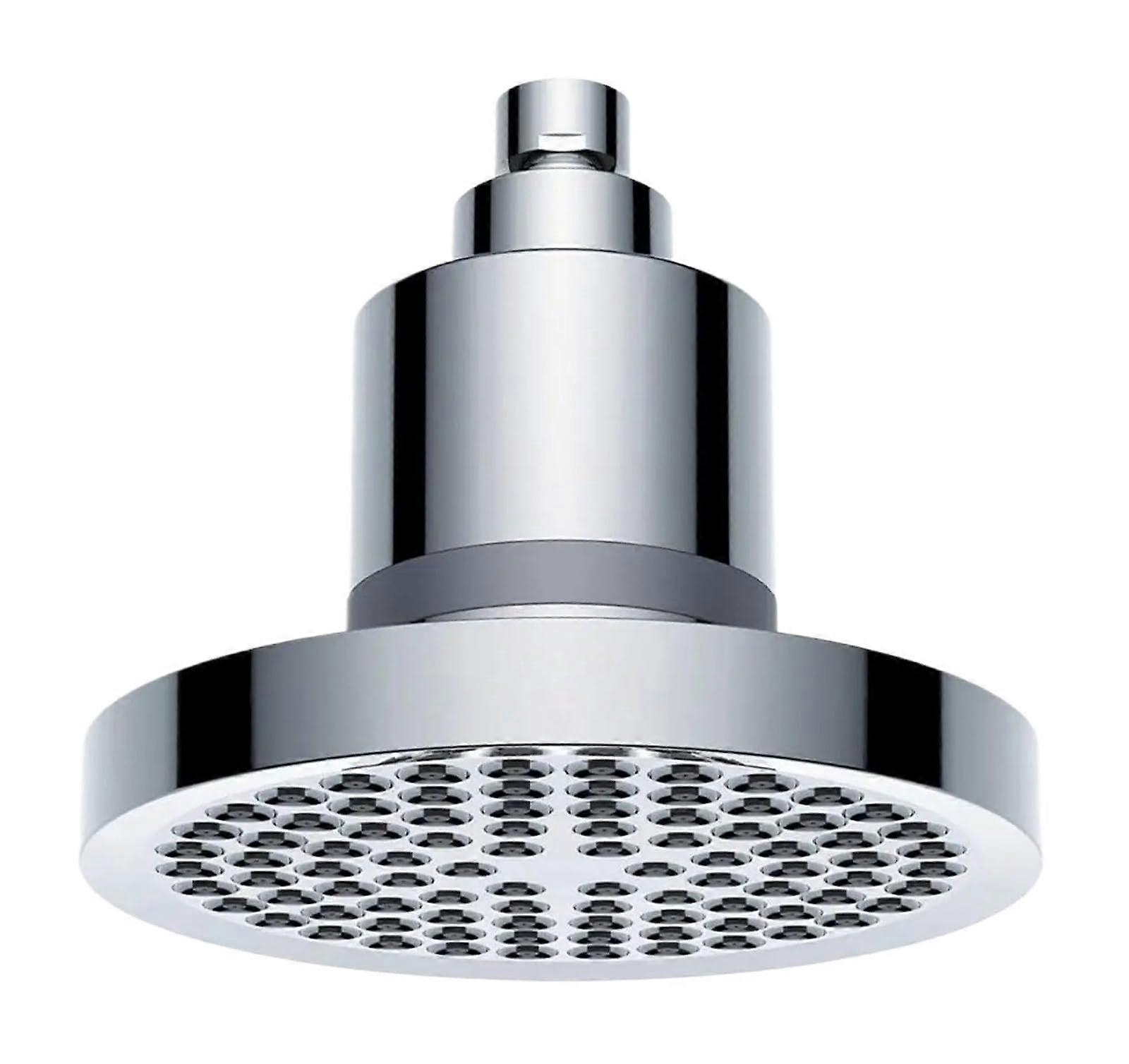 Rain Shower Head Chrome Stainless Steel Round  Pressure Flow for Bathroom