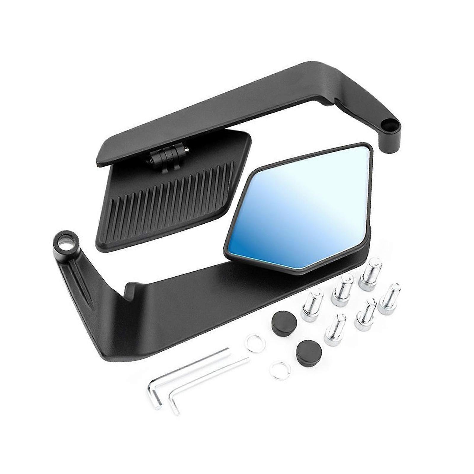 Wide Coverage Motorcycle Rear View Mirror Night Day Clear Light Weight Mirror Wear Resistant Vibration Control Multicolor