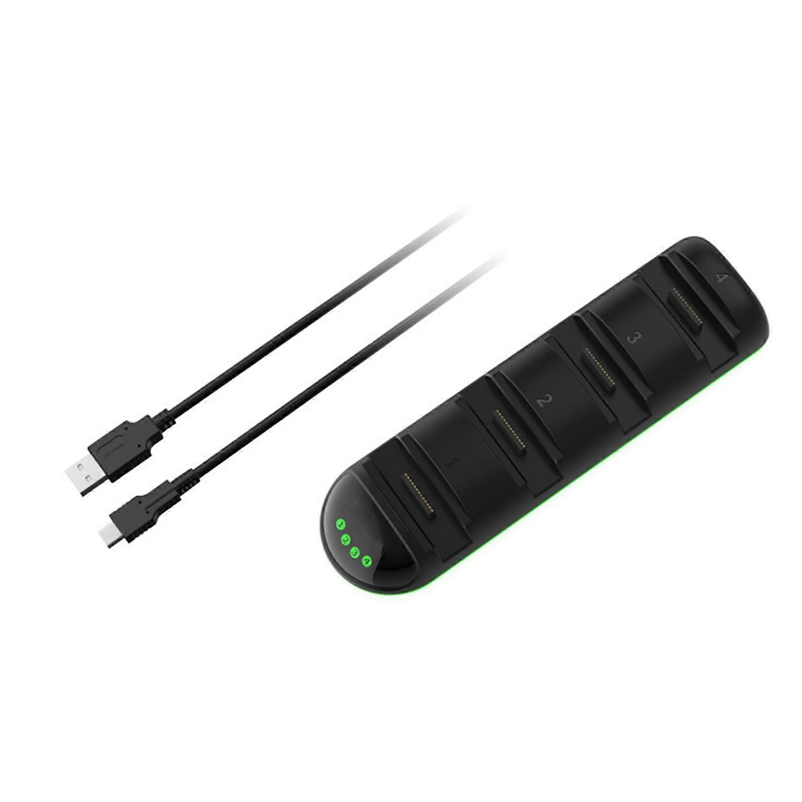 LED Illuminates Consoles Controller Charges Base Multiple Device Consoles Controller Charging Hub Upgrades for NS2 Consoles 2 Multicolor