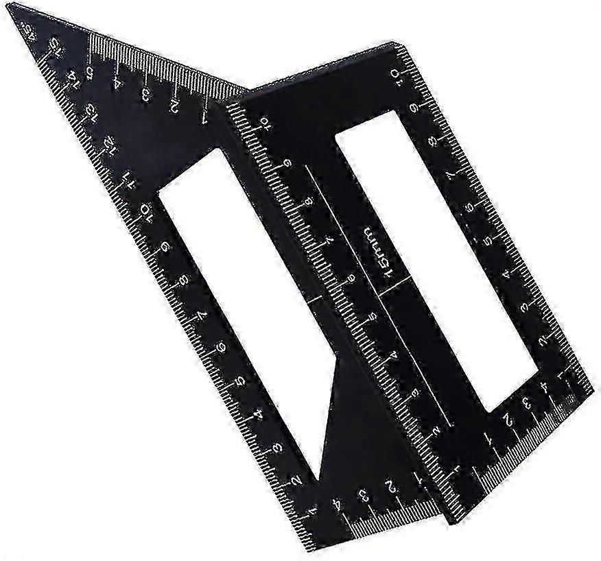 Angle Ruler 45-90 Degree Portable Tools Precision Marking Gauge Square Wood