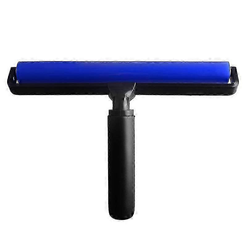 12“胶水硅橡胶粘贴滚筒防静电粘性硅胶滚筒汽车乙烯基安装滚筒&集尘器