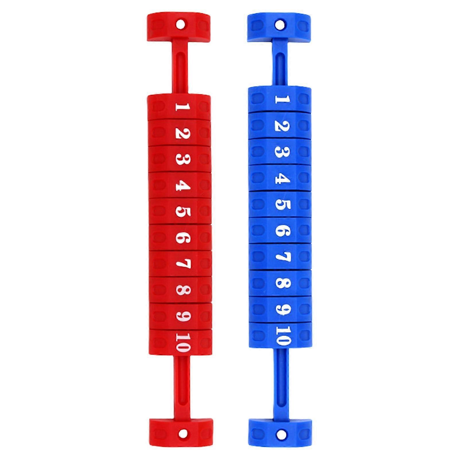 Table Football Counter 2Piece Set TenDigit Score Counters For Football Scoring Indicators