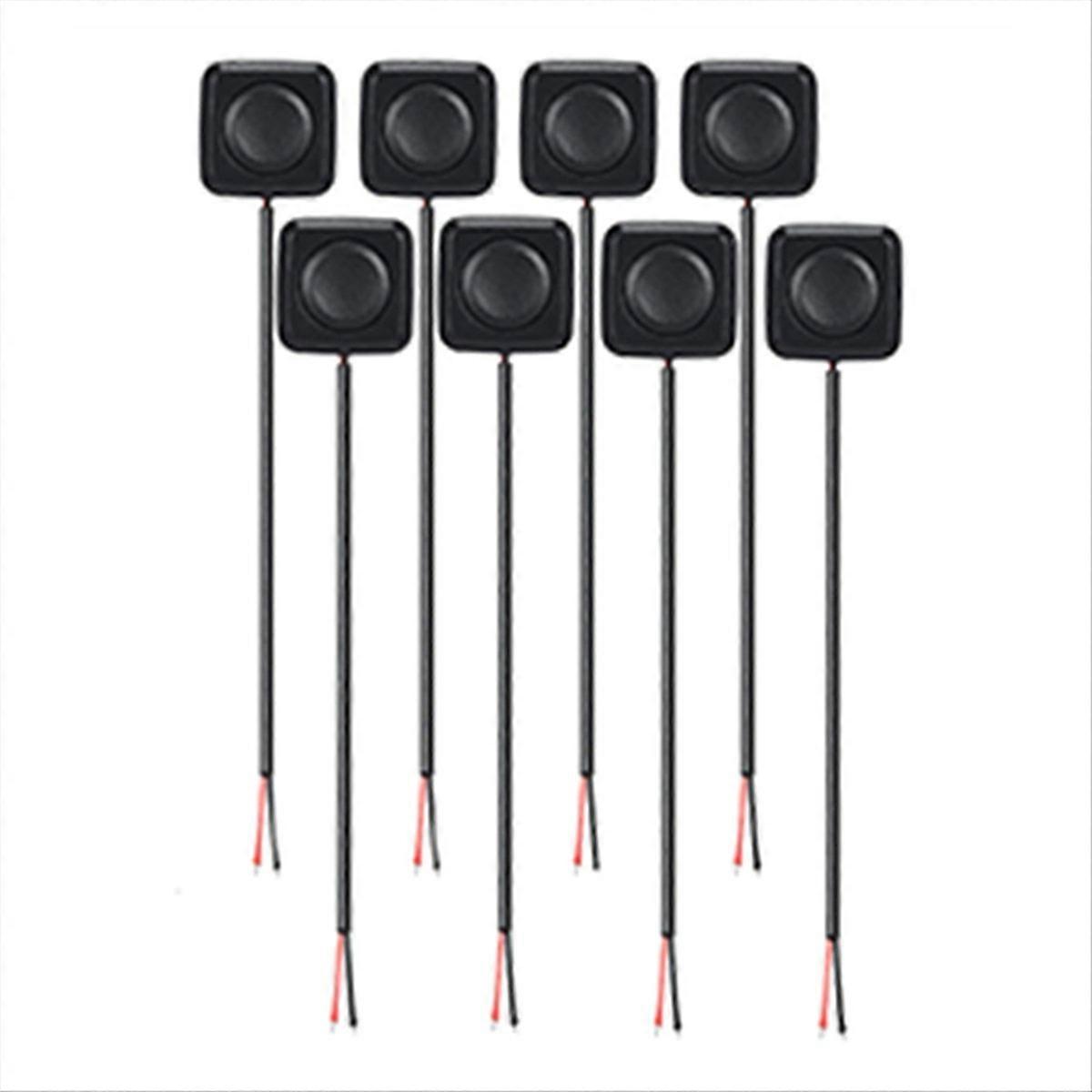 8Pcs 12V/24V Mini Momentary Push Button ON/Off Switch, Mount