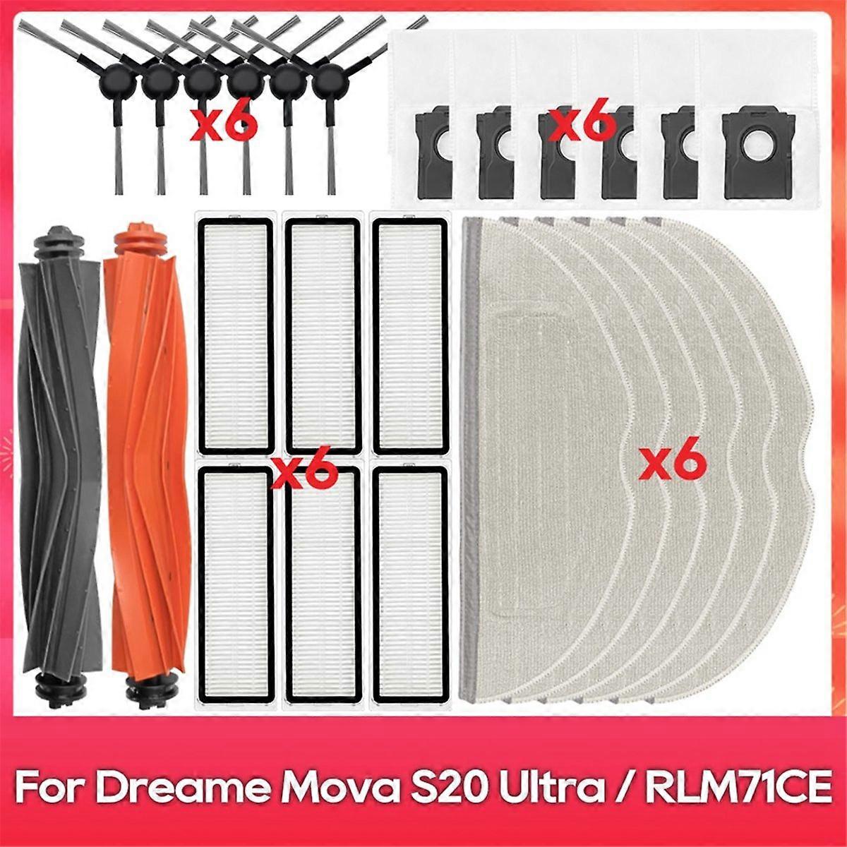 For S20 Ultra / RLM71CE Spare Part Main Side Brush