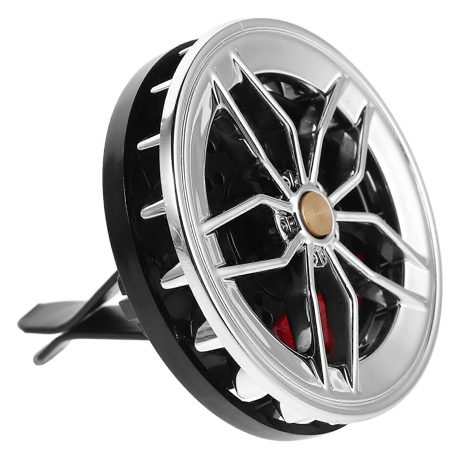 Rotating Car Air Freshener Aromatherapy Diffuser with Cologne 3Pcs