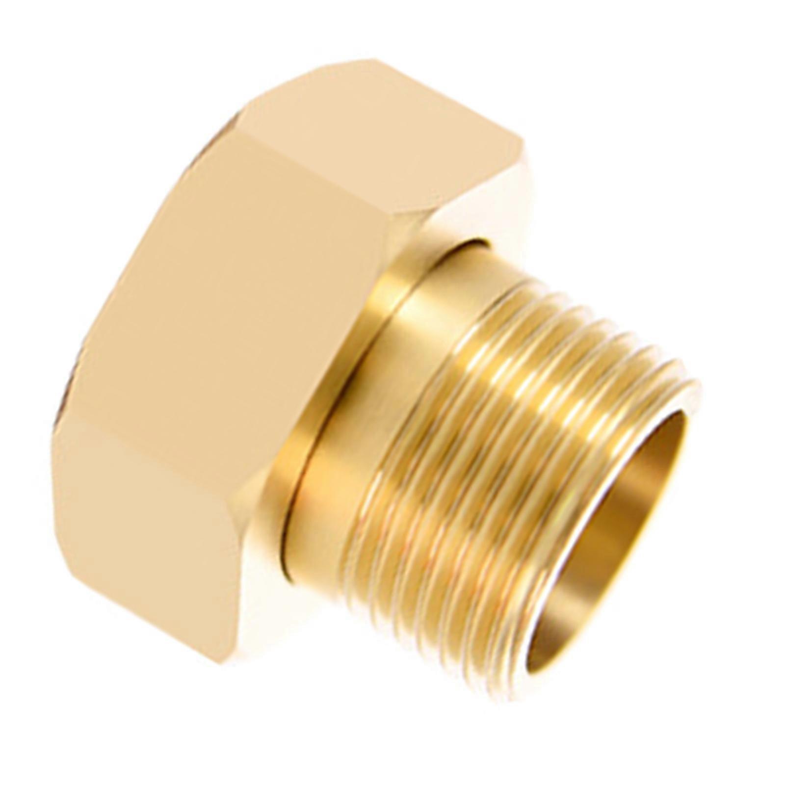 Quality Pump Attachment Brass Coupler Strong & Long Service 3/4"/1/2" Pump Fitting Simple Install for Circulation Pump Multicolor