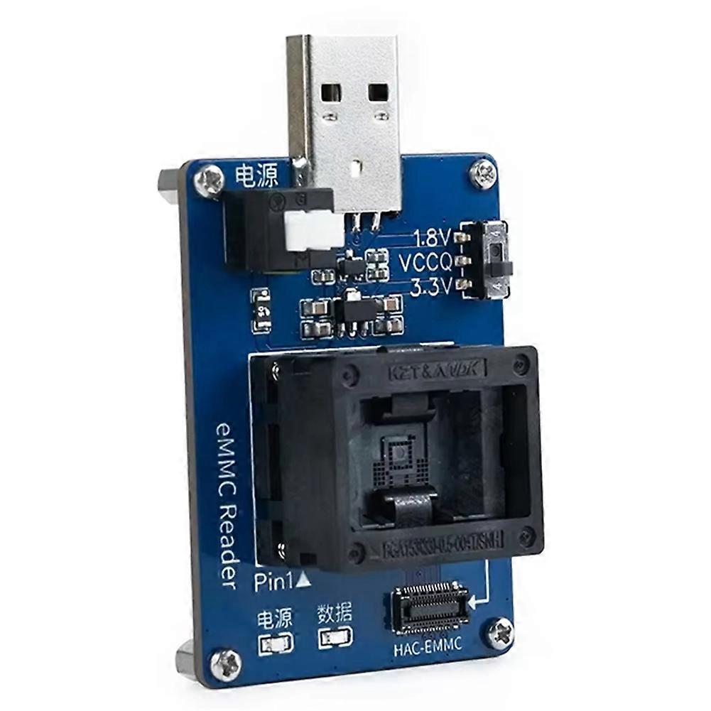  EMMC Module EMMC Programming for Switch HAC EMMC Reader Adapter