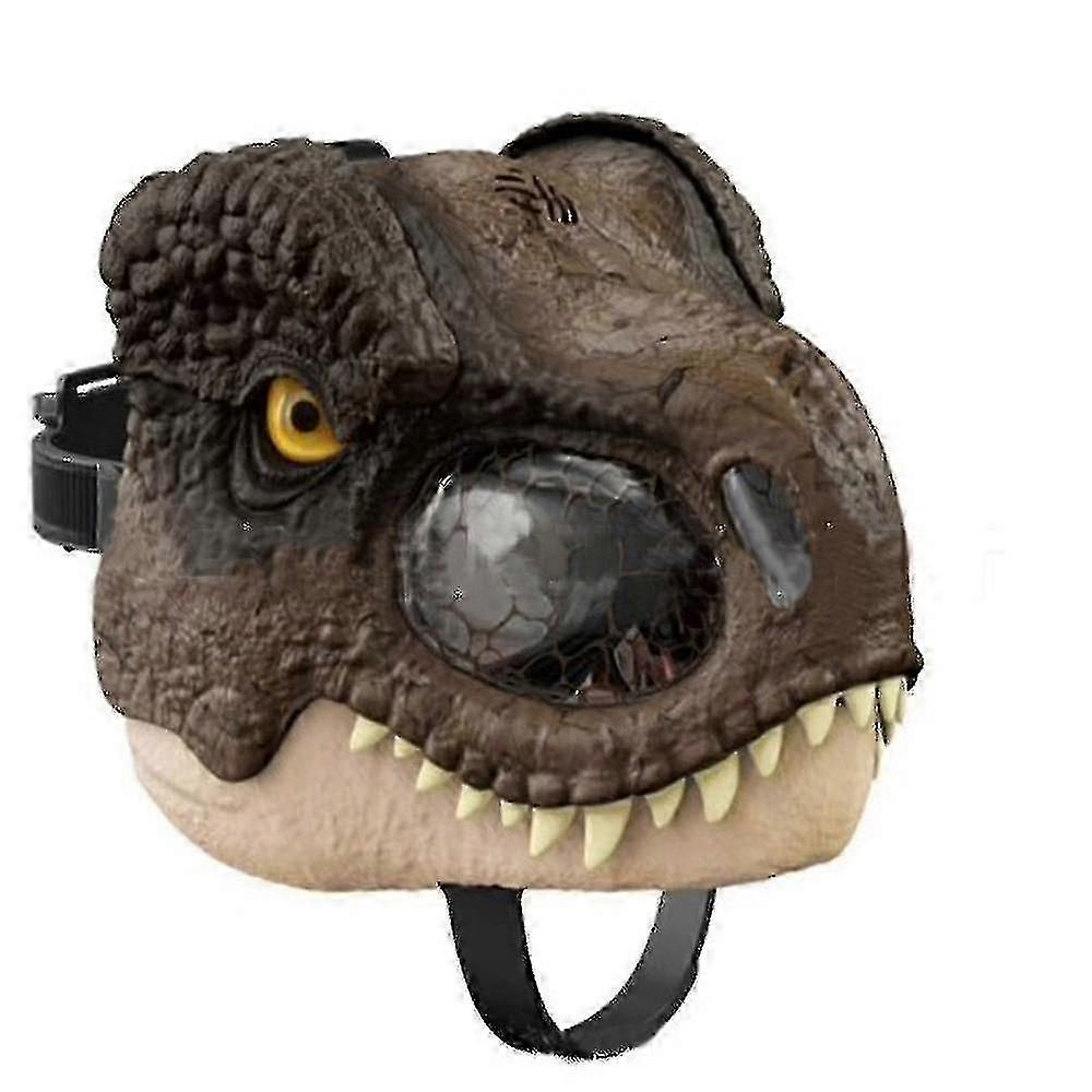 Jurassic World Dinosaur Cosplay Mask med rörlig mun