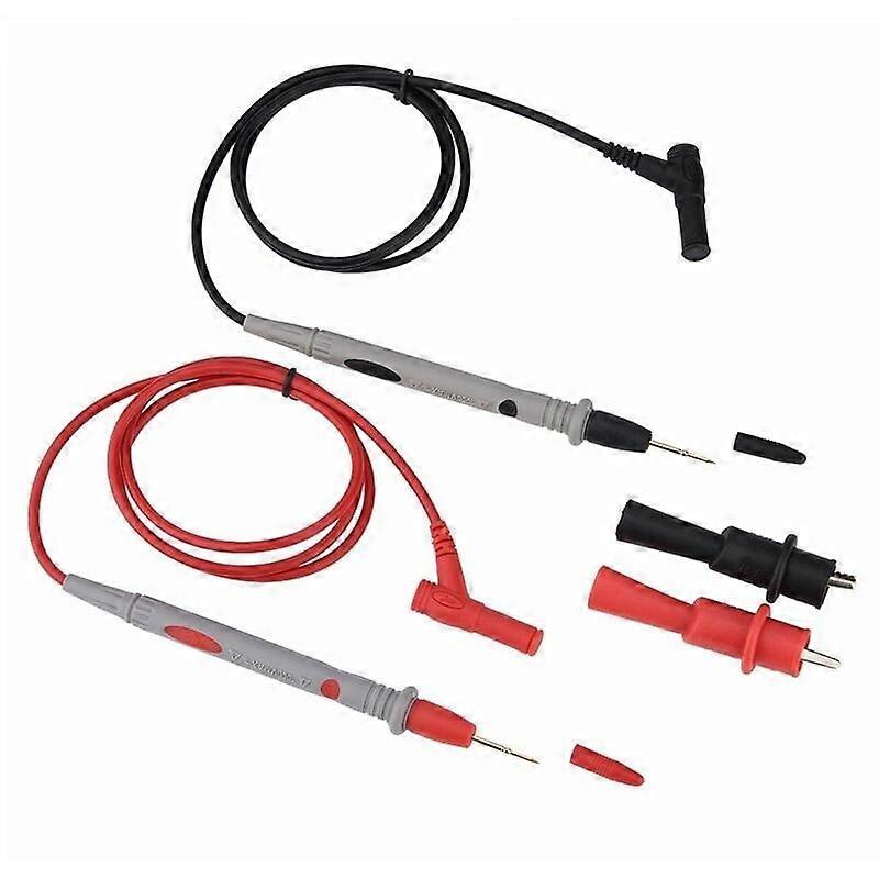 Multimeter Test Kit 1000V 20A Digital Electronic Probe Lead Set with Alligator Clips and Banana Plug for Multimeter Clamp
