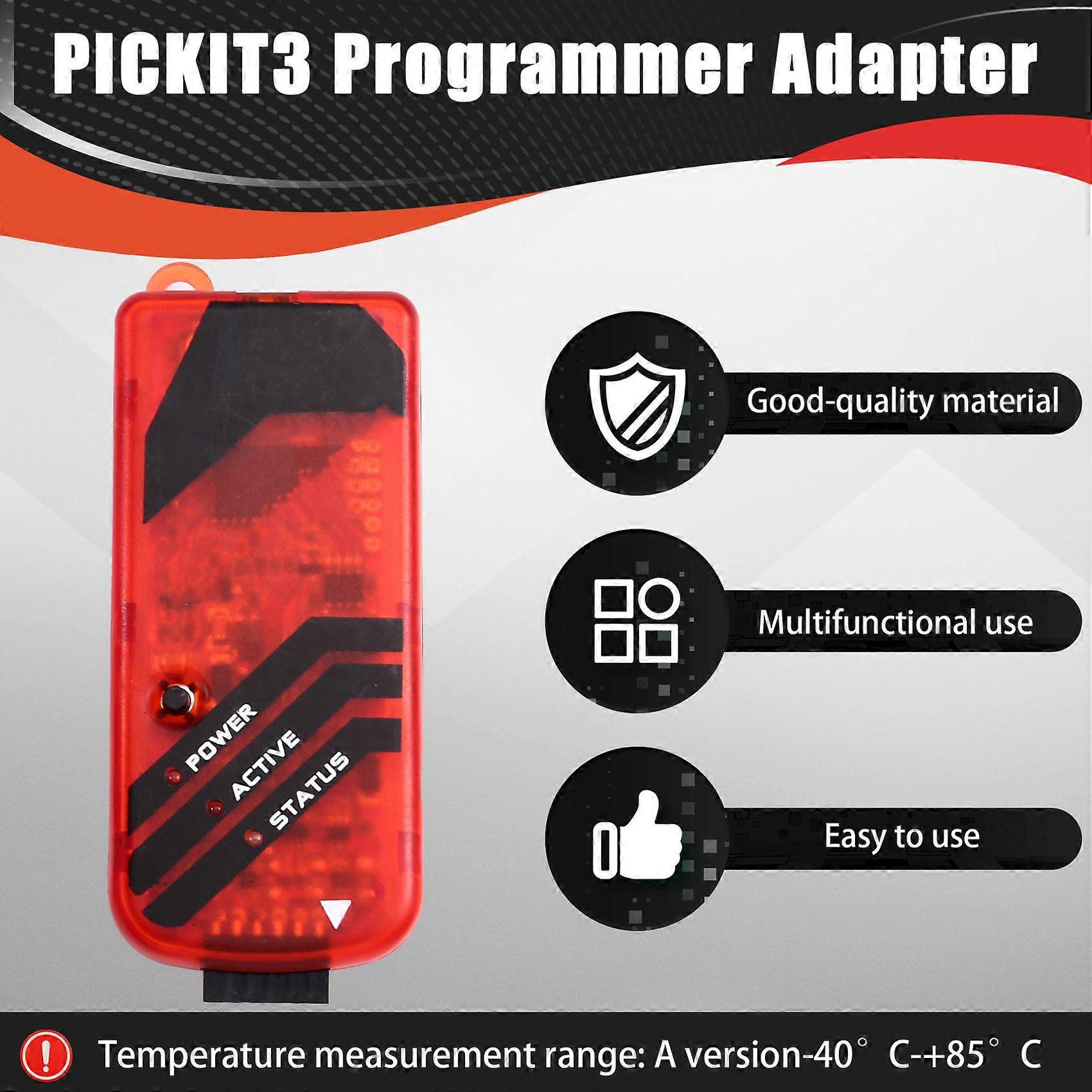 PICKIT3 Programmer + PIC ICD2 Programming Adapter Universal Programmer Seat Programmer Downloader
