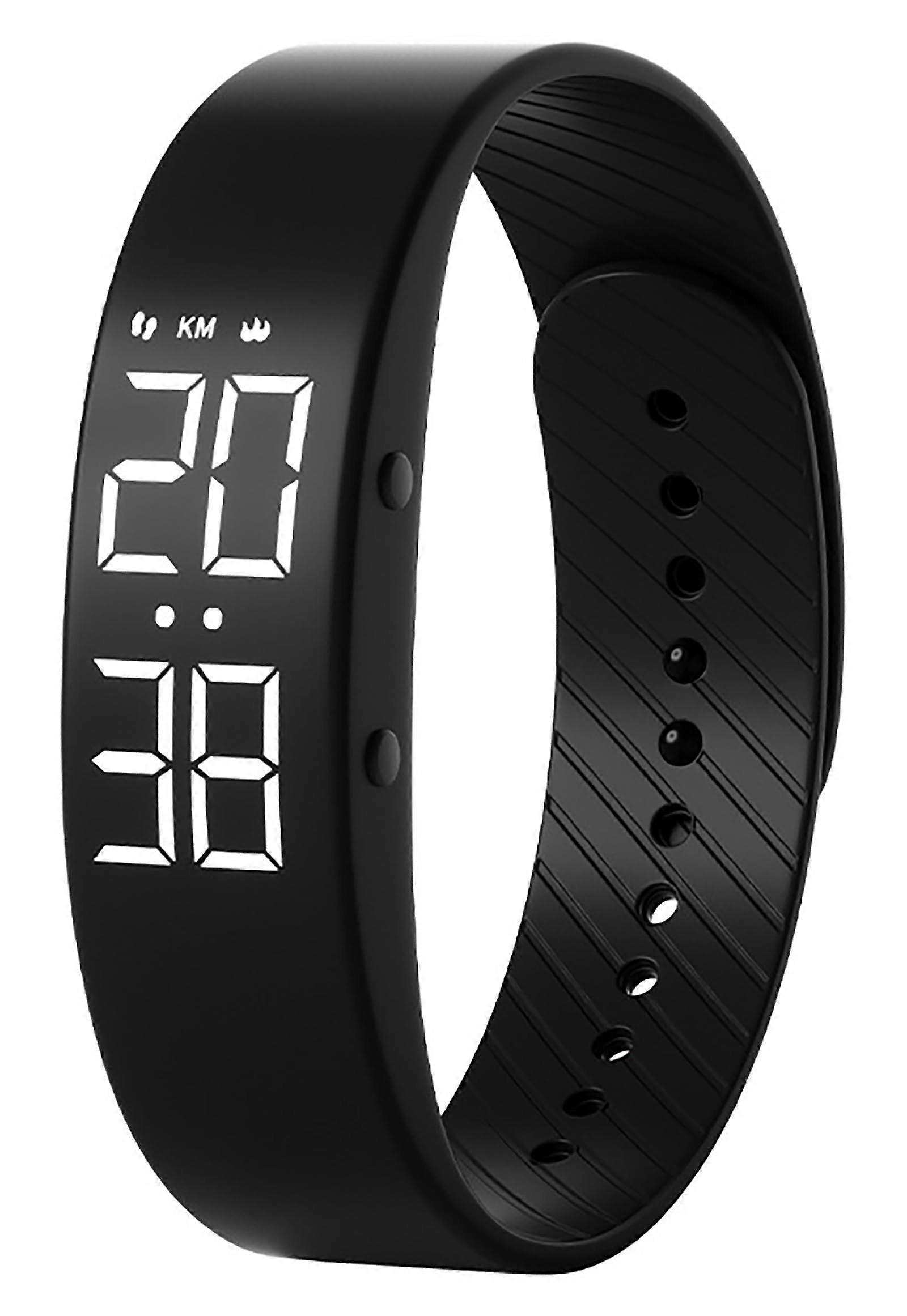 No App Fitness Tracker Watch with Accurate Step Tracking, Waterproof Pedometer and Vibration Alarm