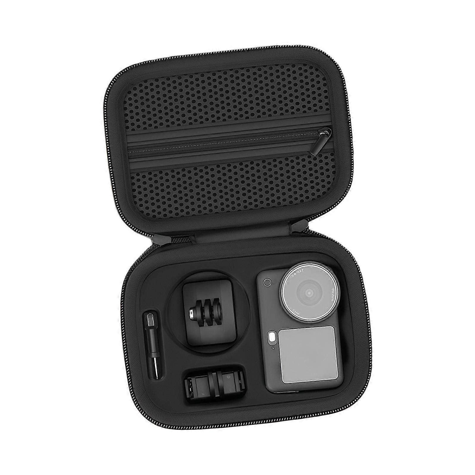 Travel Protective Storage Bag for Action 6 Camera Lightweighted Construction and Multiple Pockets for Efficiency Multicolor