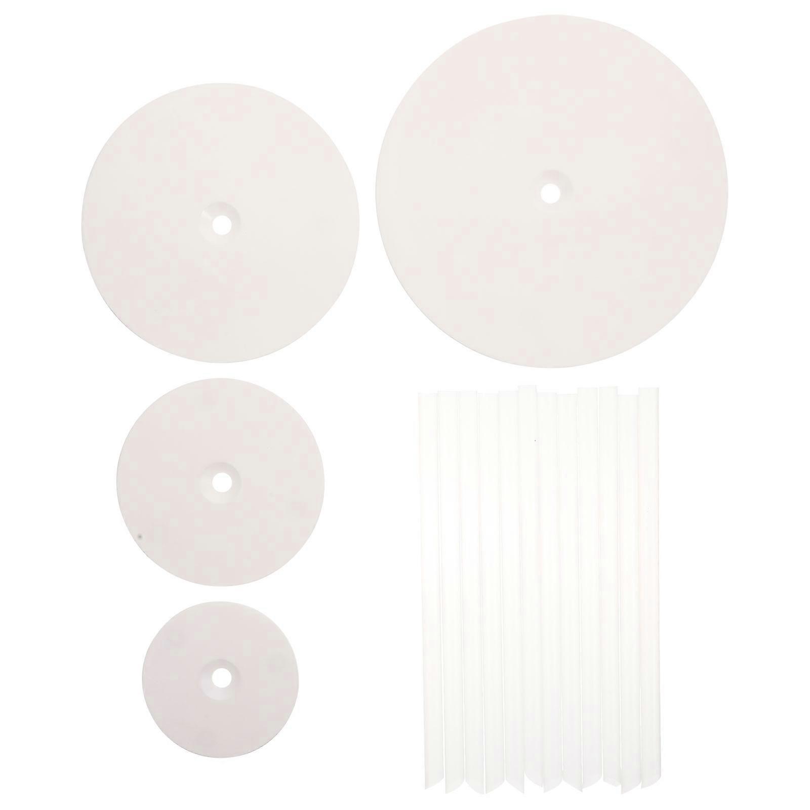 Egg Separator Cake Support for Tiered Cake Building 4Sets Reusable Holders