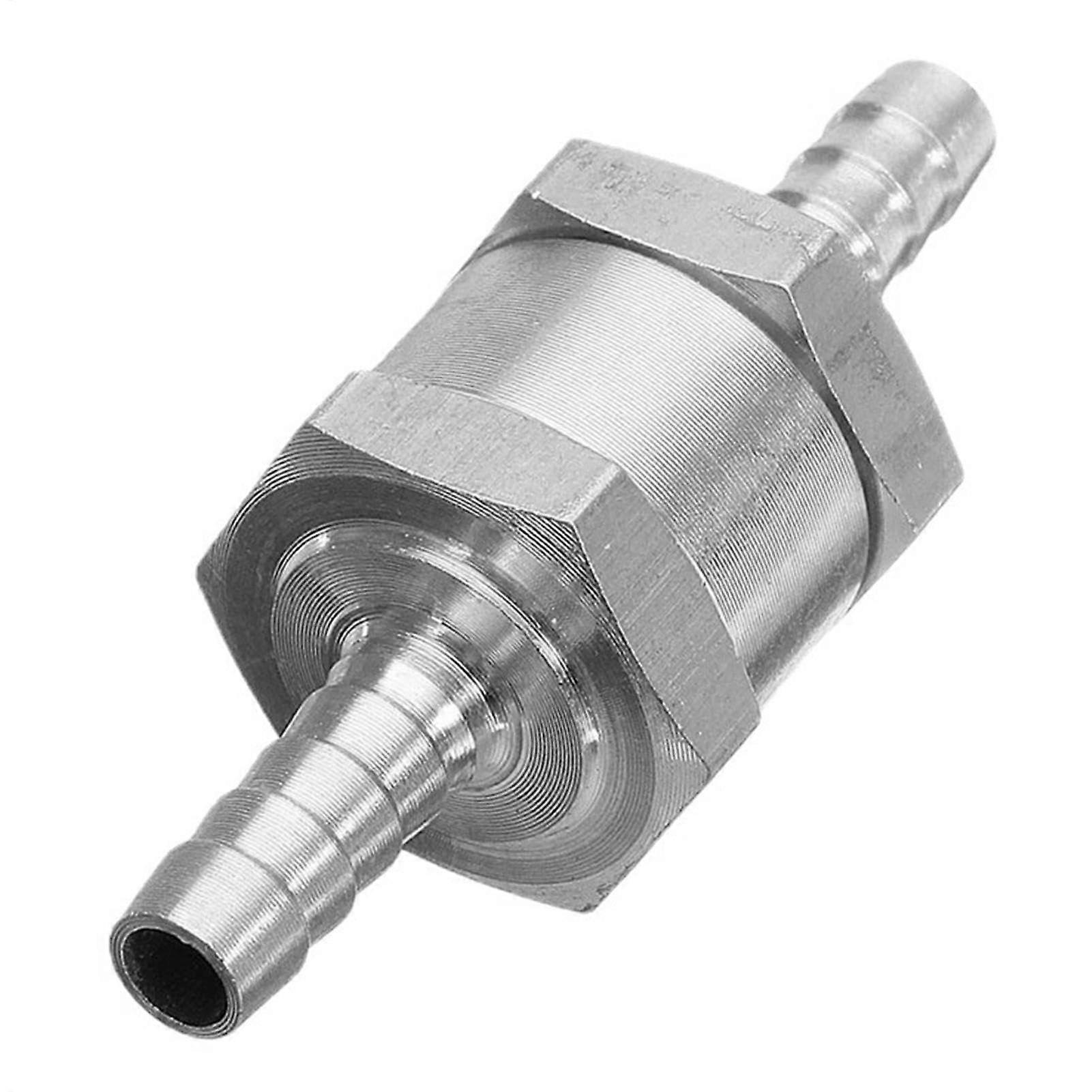 8mm Aluminium Inline Fuel Check Valve for Car Low Pressure Systems LeakProof PushLock