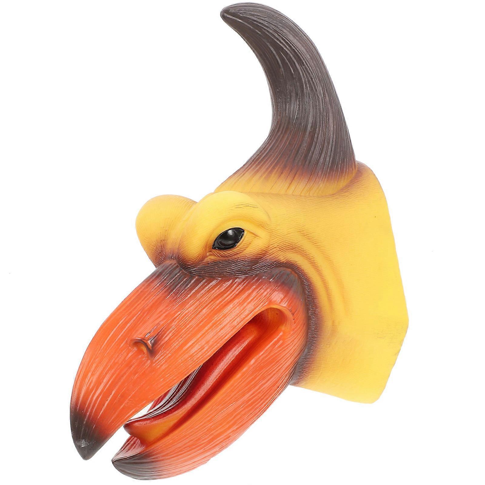 Adorable Winged Dinosaur Hand Puppet Toy for Kids Soft