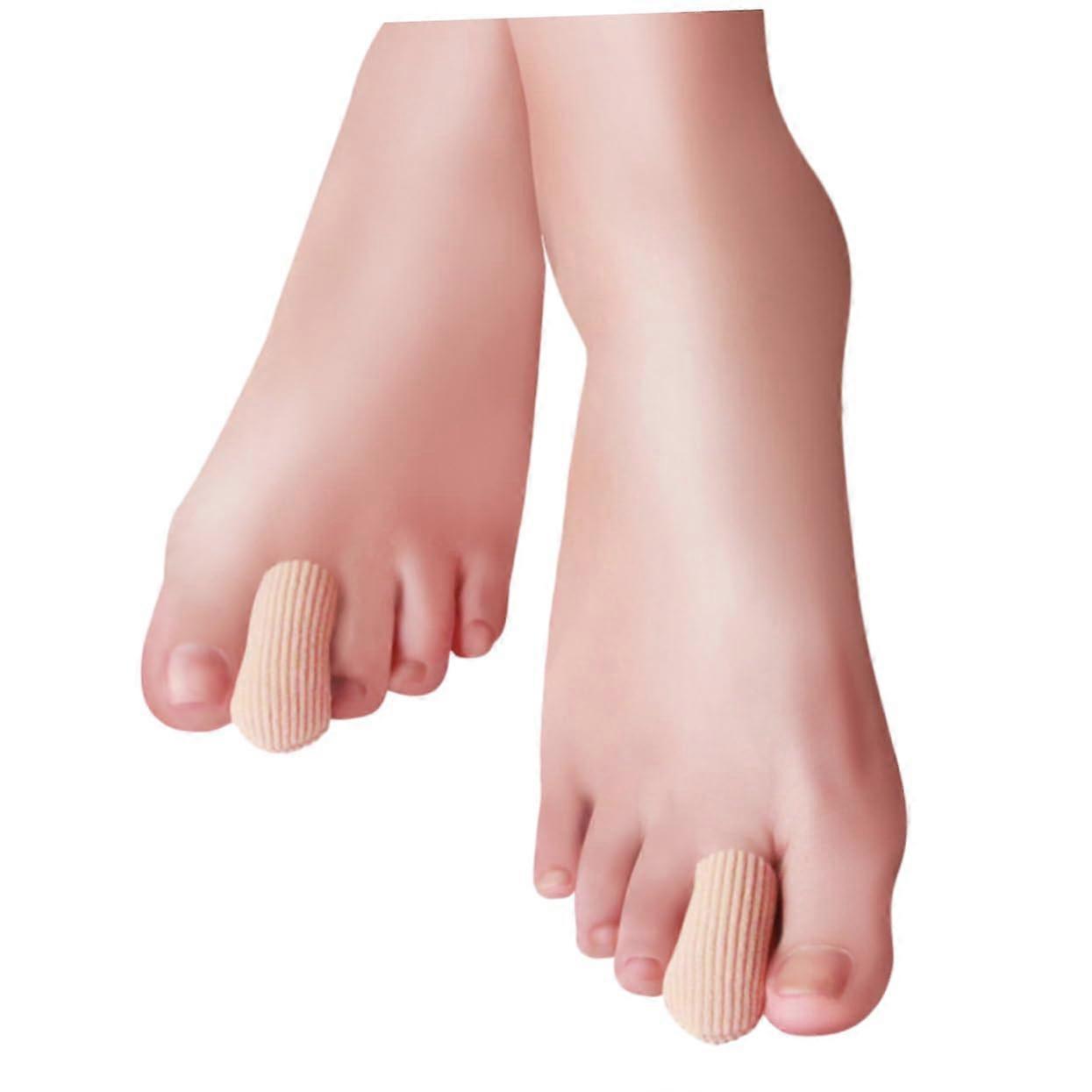 Toe Separator Gel Sleeve for Big Toe Alignment, Silicone Bunion Corrector with Comfortable Cushion