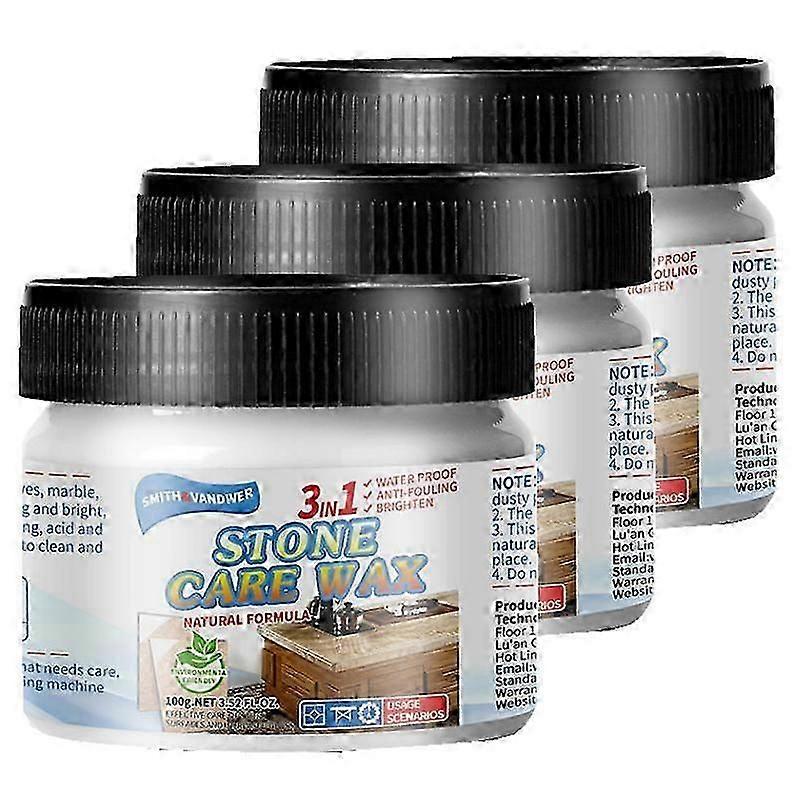 Steinpflege Polierwachs, Granit Polierpaste Kratzer Entferner