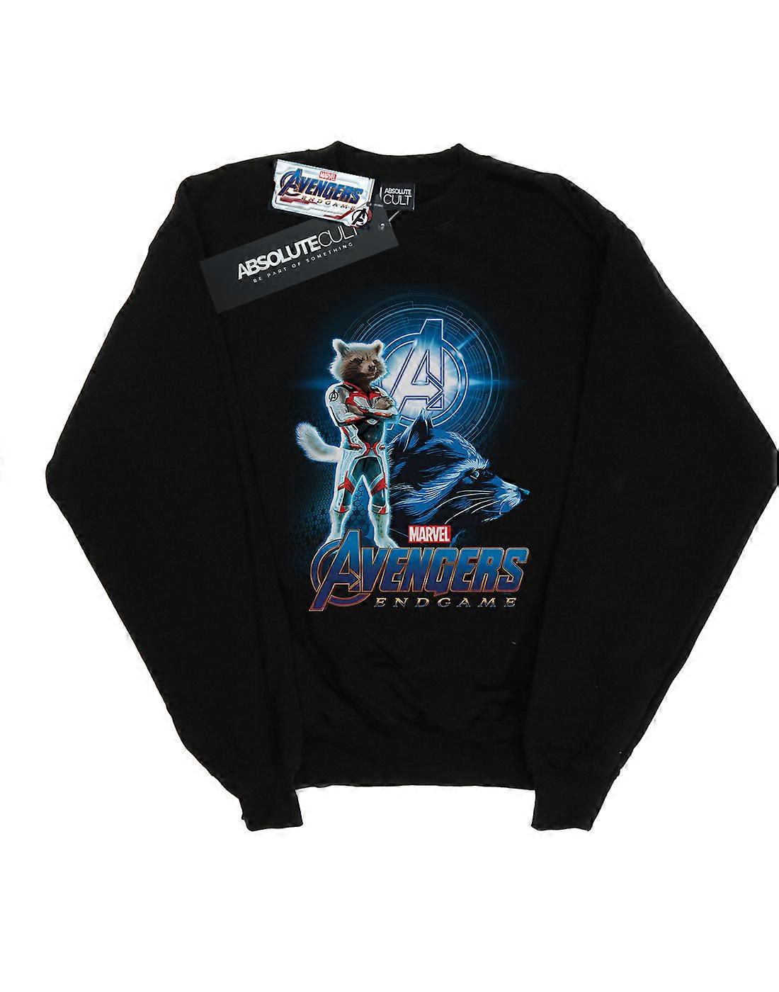 Marvel Men's Avengers Endgame Rocket Team Suit Sweatshirt