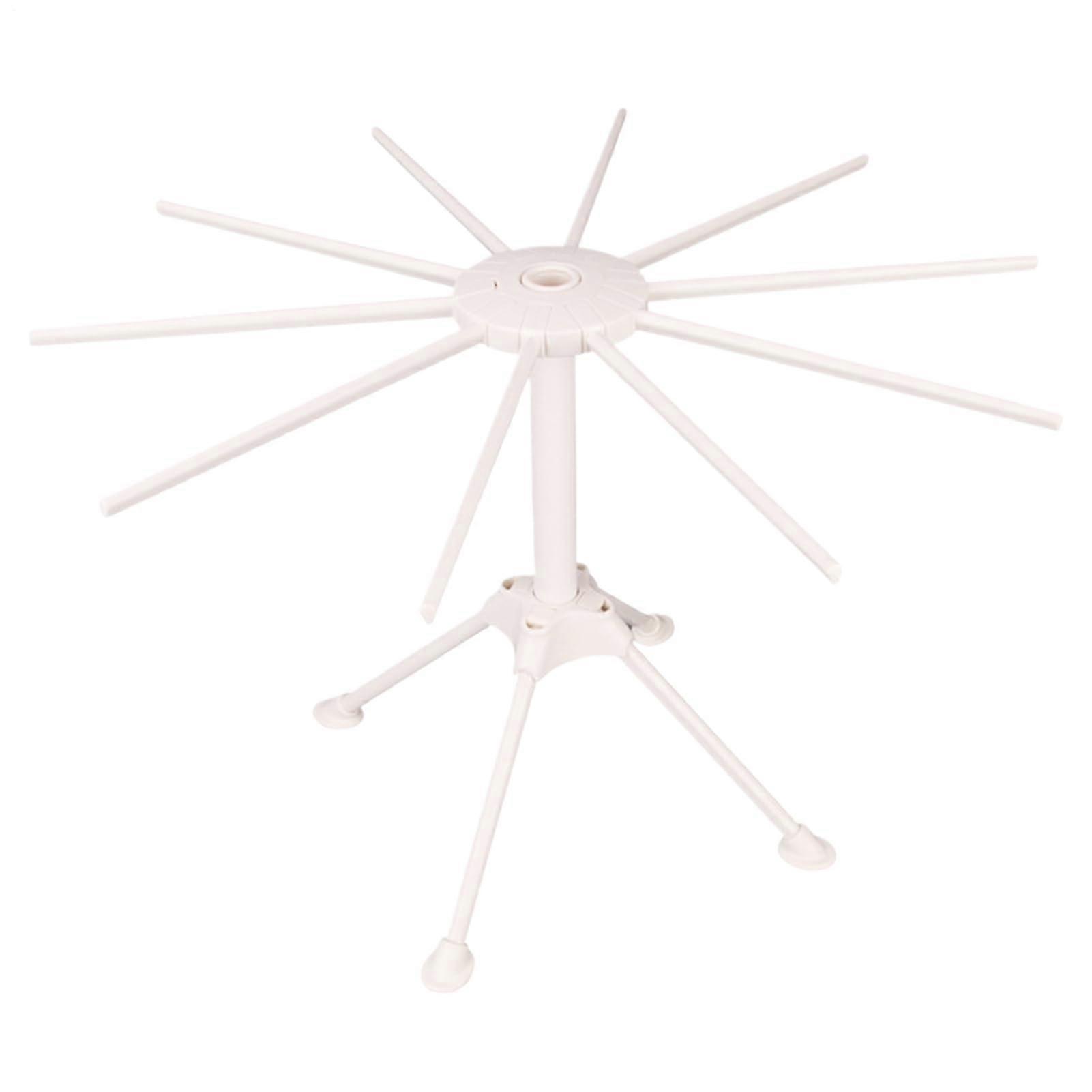 Foldable Pasta Drying Rack with MultiArm Hanger for Homemade Noodles and Spaghetti Storage
