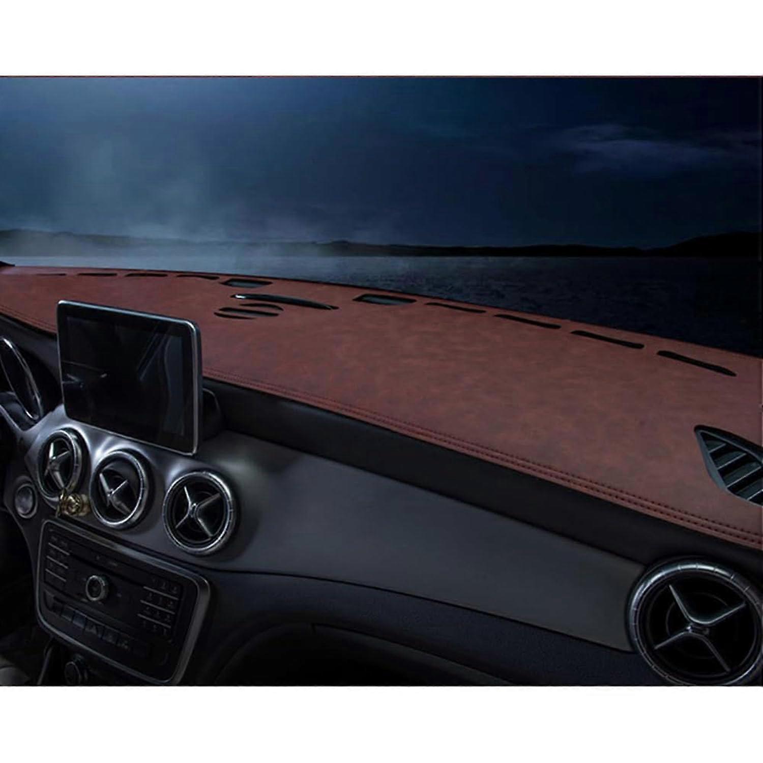 Dashboard Cover for Mazda 3 20062012 AntiSlip SunResistant Dash Mat Reduces Glare CBrown