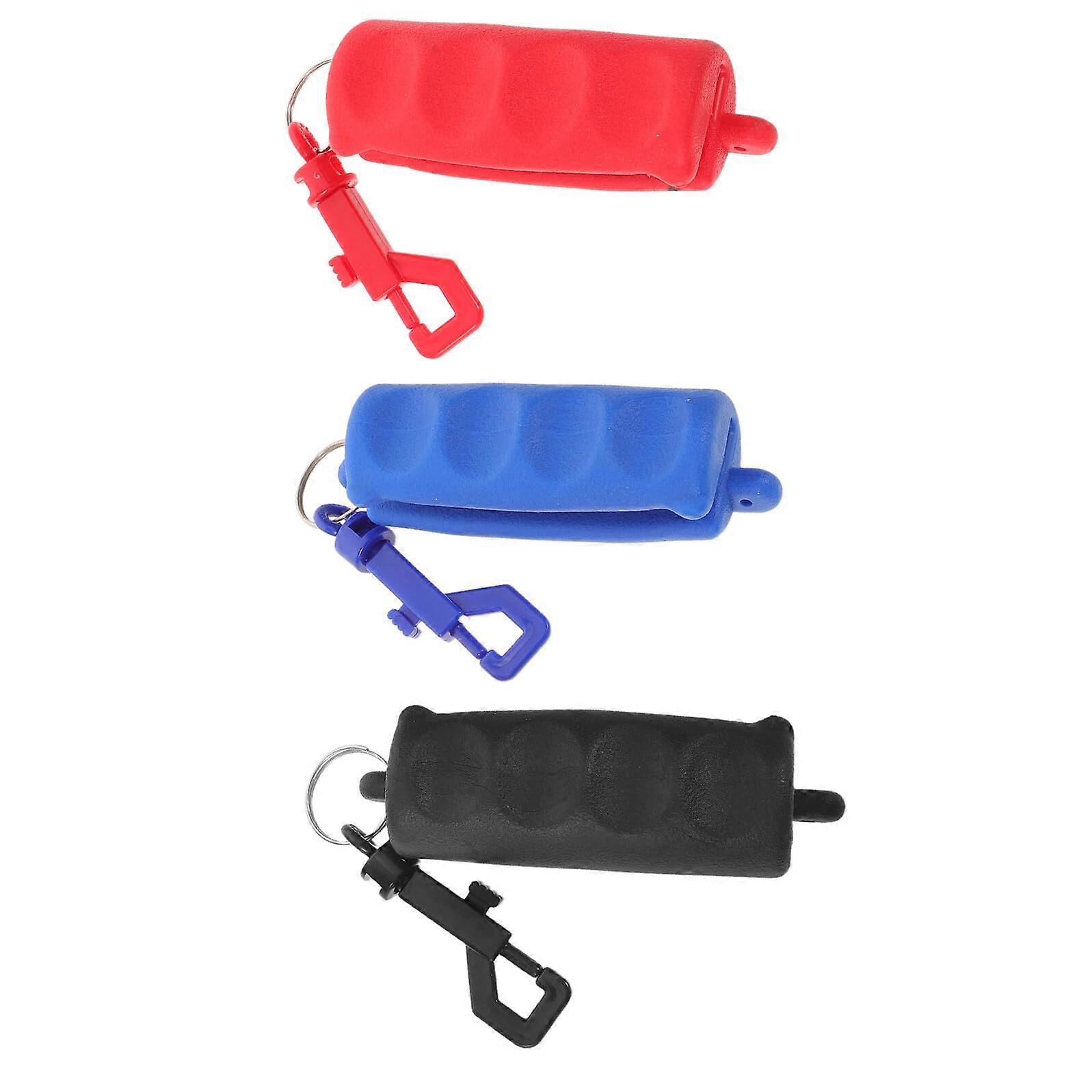 Archery Arrow Puller Silicone Gripper with Keychain Large Friction Surface for Target Practice Red Black Blue