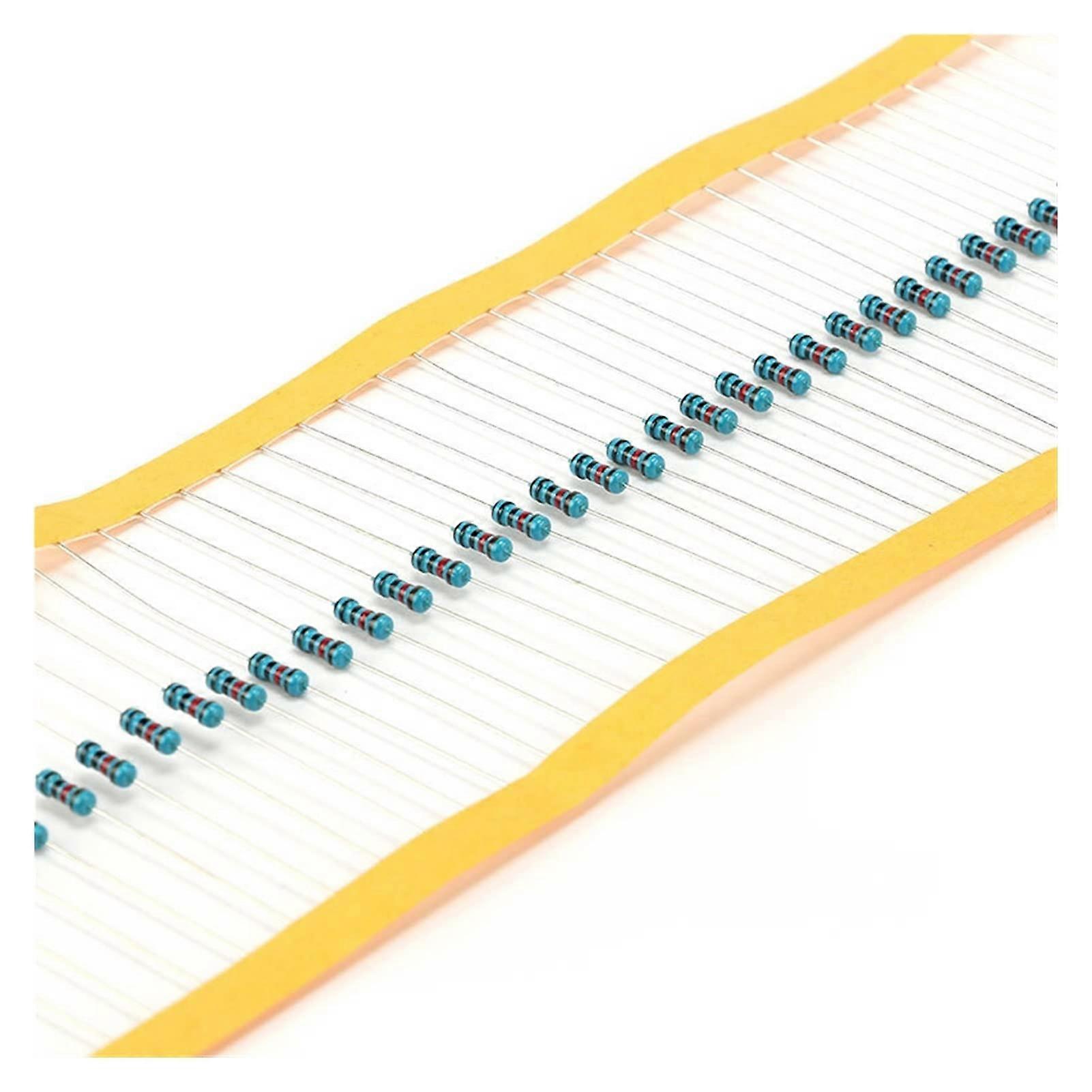 150pcs 2W Metal Film Resistor Kit 30 Value Assorted Pack 1% Tolerance for Electronics Projects