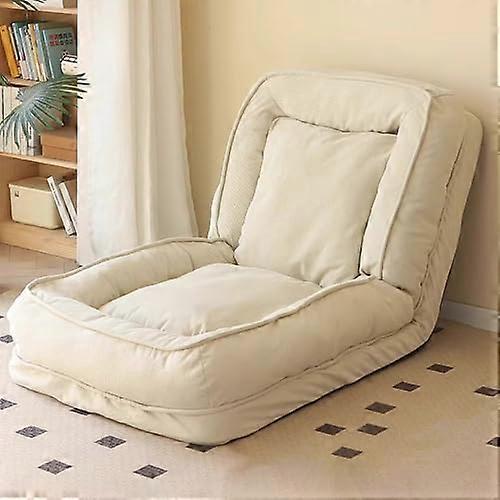 Adjustable Floor Sofa with 5Level Backrest, Convertible Bed Chair, Washable Cover, Pet Friendly