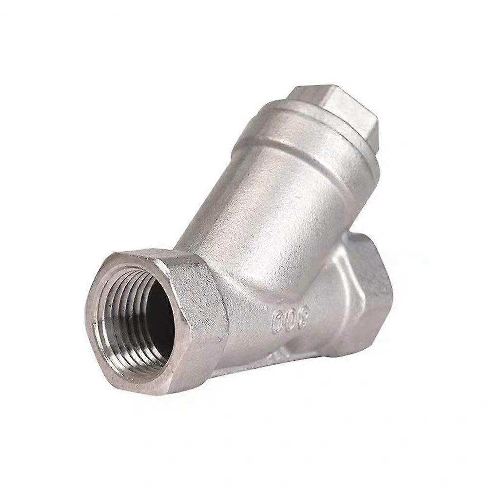 1/2 Inch BSP Female Thread Stainless Steel Y Strainer Inline Mesh Filter for Low Pressure