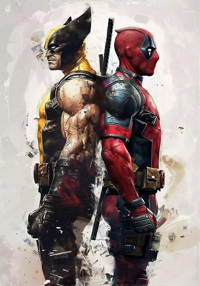 Deadpool WolverineStress Reliever Jigsaw Puzzle P2139