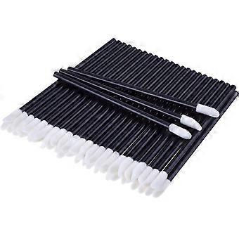 Lip Brush, Precise Coloring, Soft Bristle Plastic Handle 100 Pcs, Daily Beauty Tool