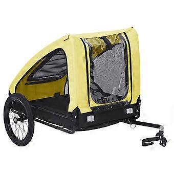 vidaXL Huisdierenfietskar huisdierenmand kattenwagen petcart Meerdere Kleuren