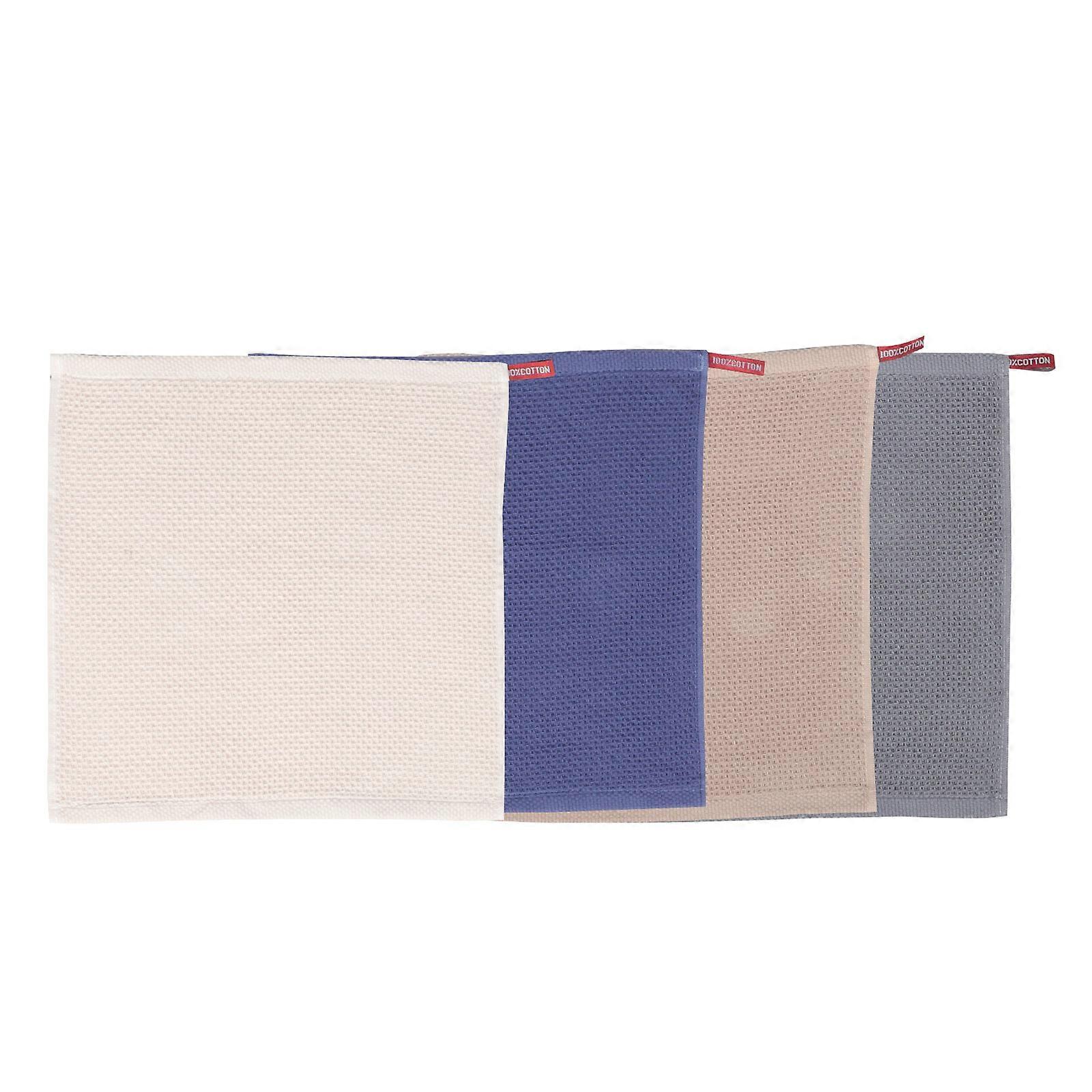 Kitchen Coffee Cotton Yarn 4Pcs Multipurpose Towels