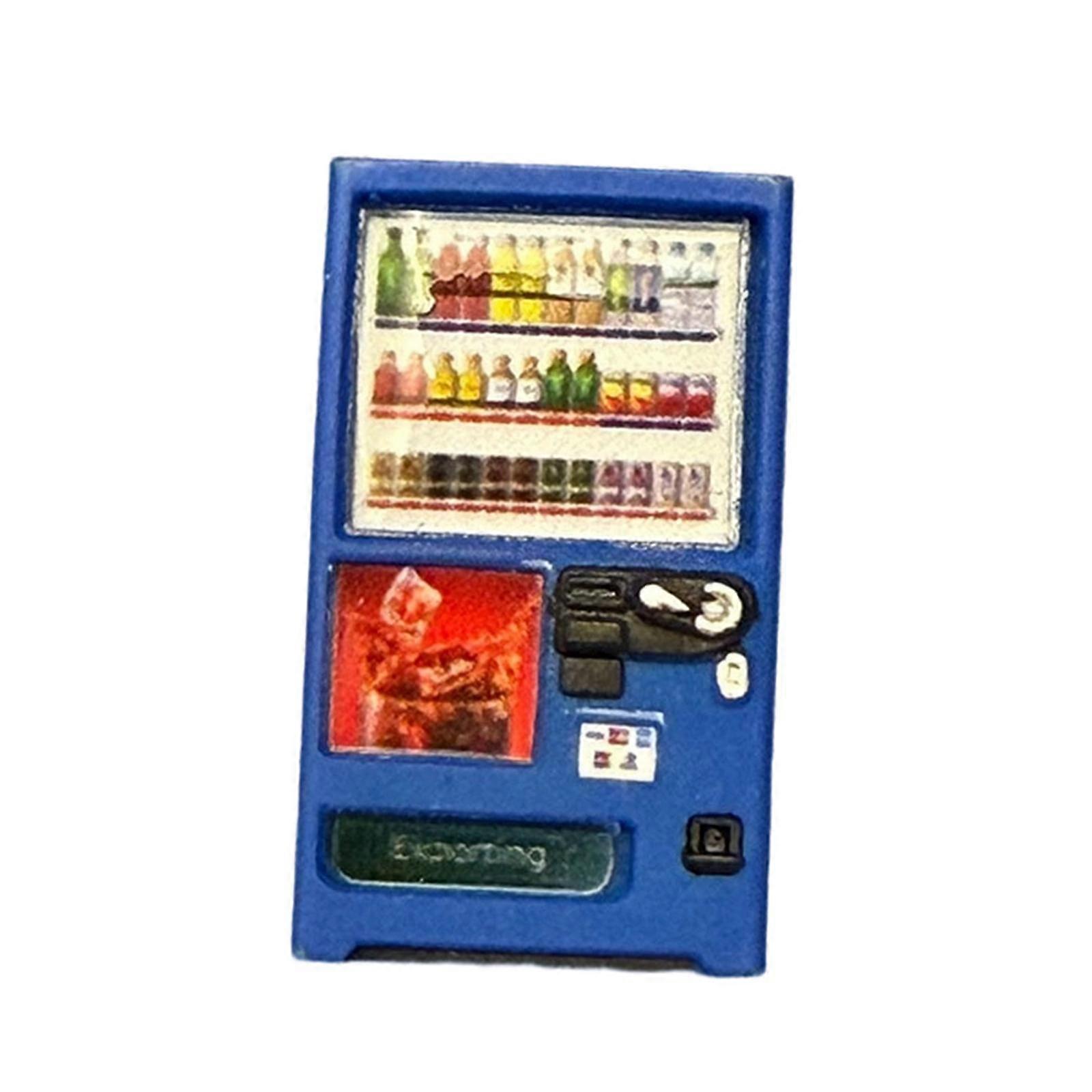 1/64 Scale Miniature Vending Machine Model Diorama Accessory Decorative