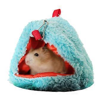 Vene ämpärin muotoinen Hamsterin talo roikkuu makuupussi puuvilla pesä lemmikkitarvikkeet