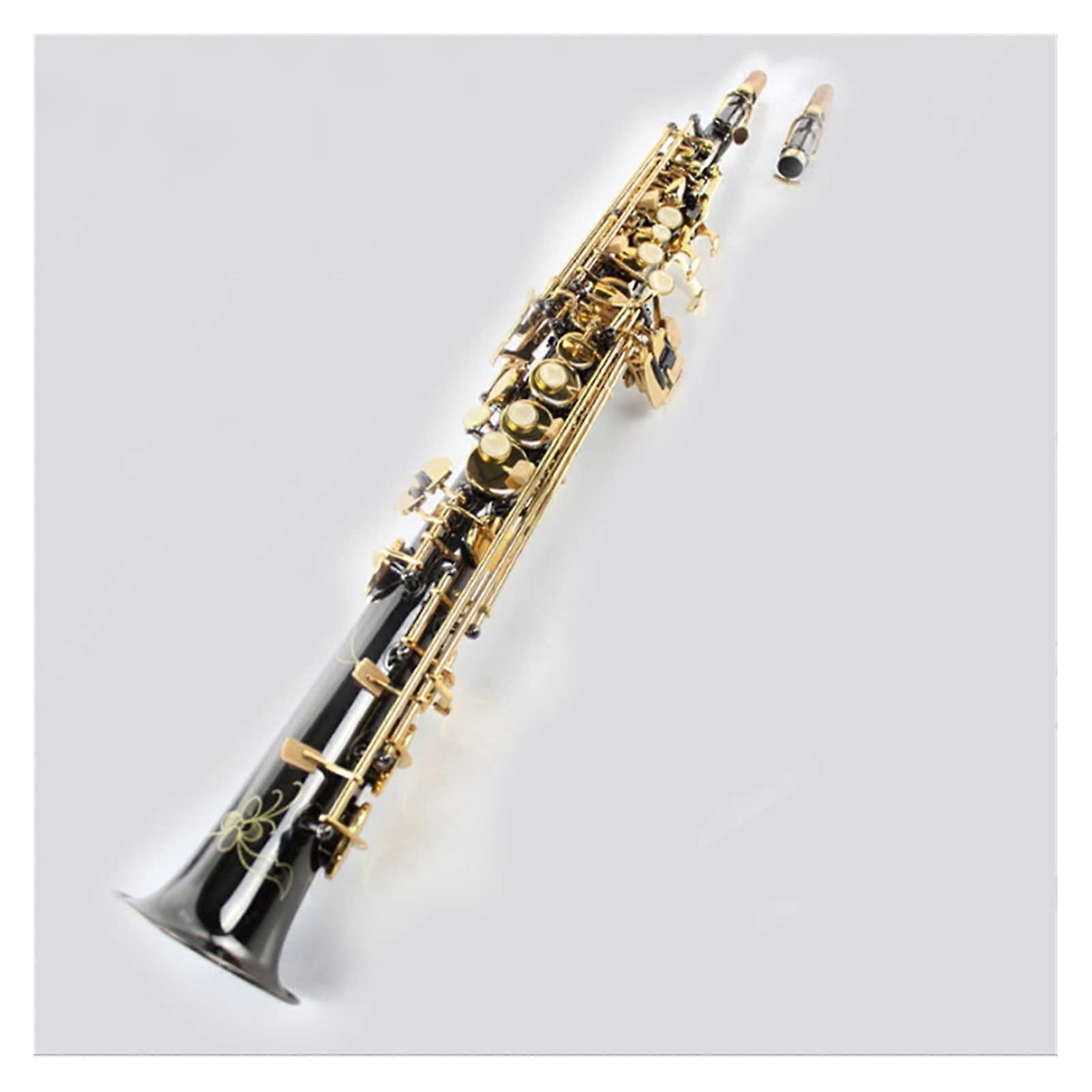 Beginner Brass Soprano Saxophone Set with Reliable Construction and Complete Student Kit