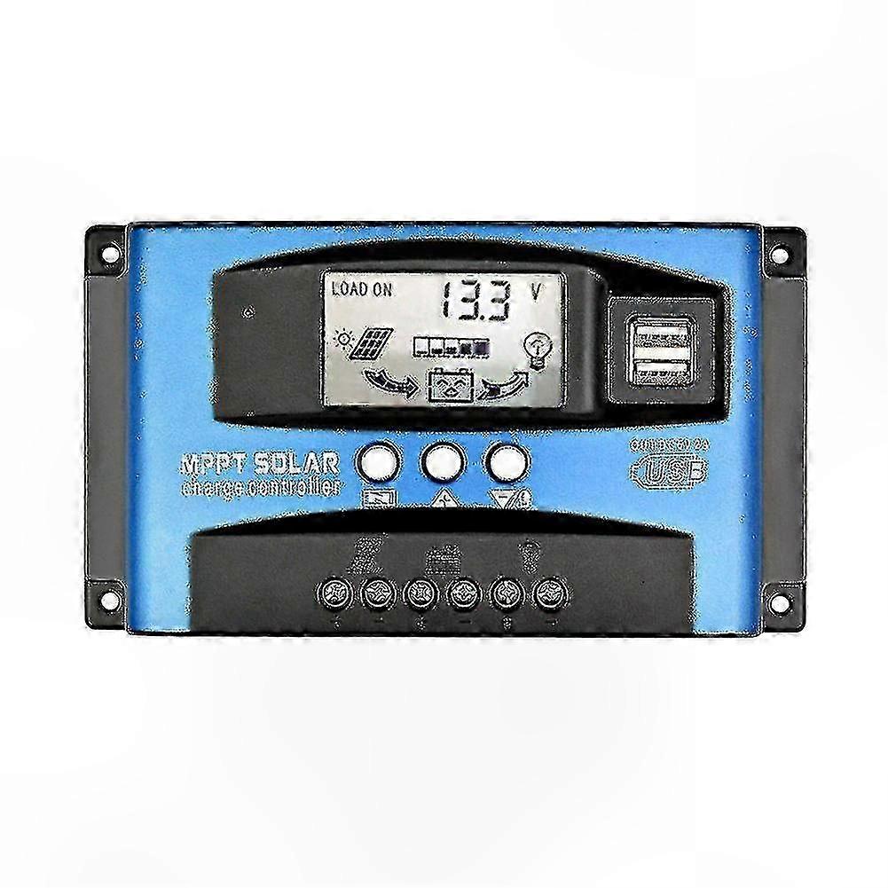 MPPT Solar Charge Controller 30A LCD Display Multiple Load Modes