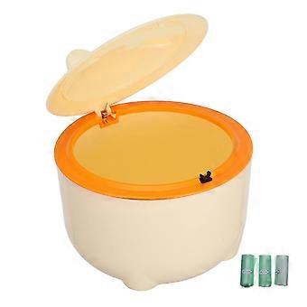 Sealed Cat Litter Trash Can for Use with 1Set Included