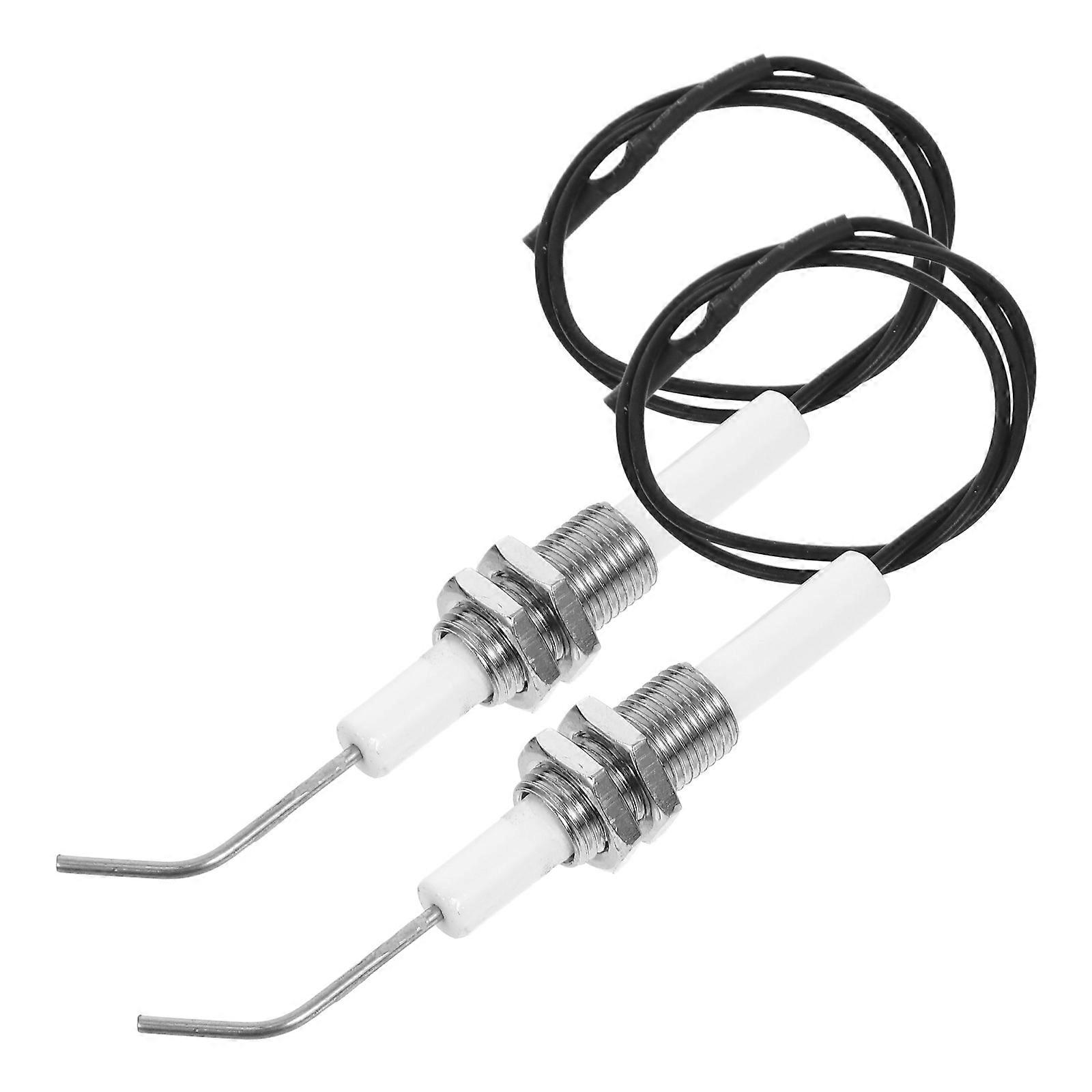 Ceramic Grill Igniter Needle for Bbq Ignition 2Pcs Gas Grill Replacement
