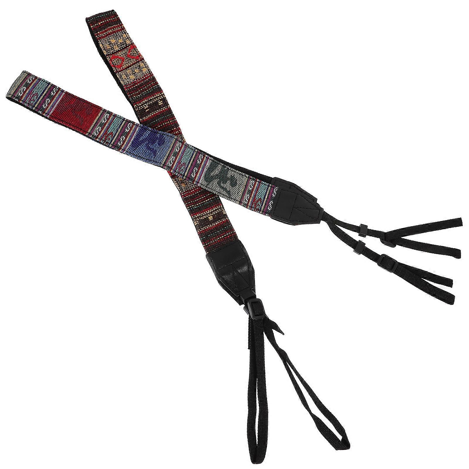 Camera Neck Strap 2Pcs Creative Shoulder Strap for Comfortable Use