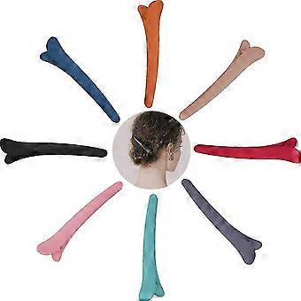 8 pinzas para el pelo para peluquería femenina.
