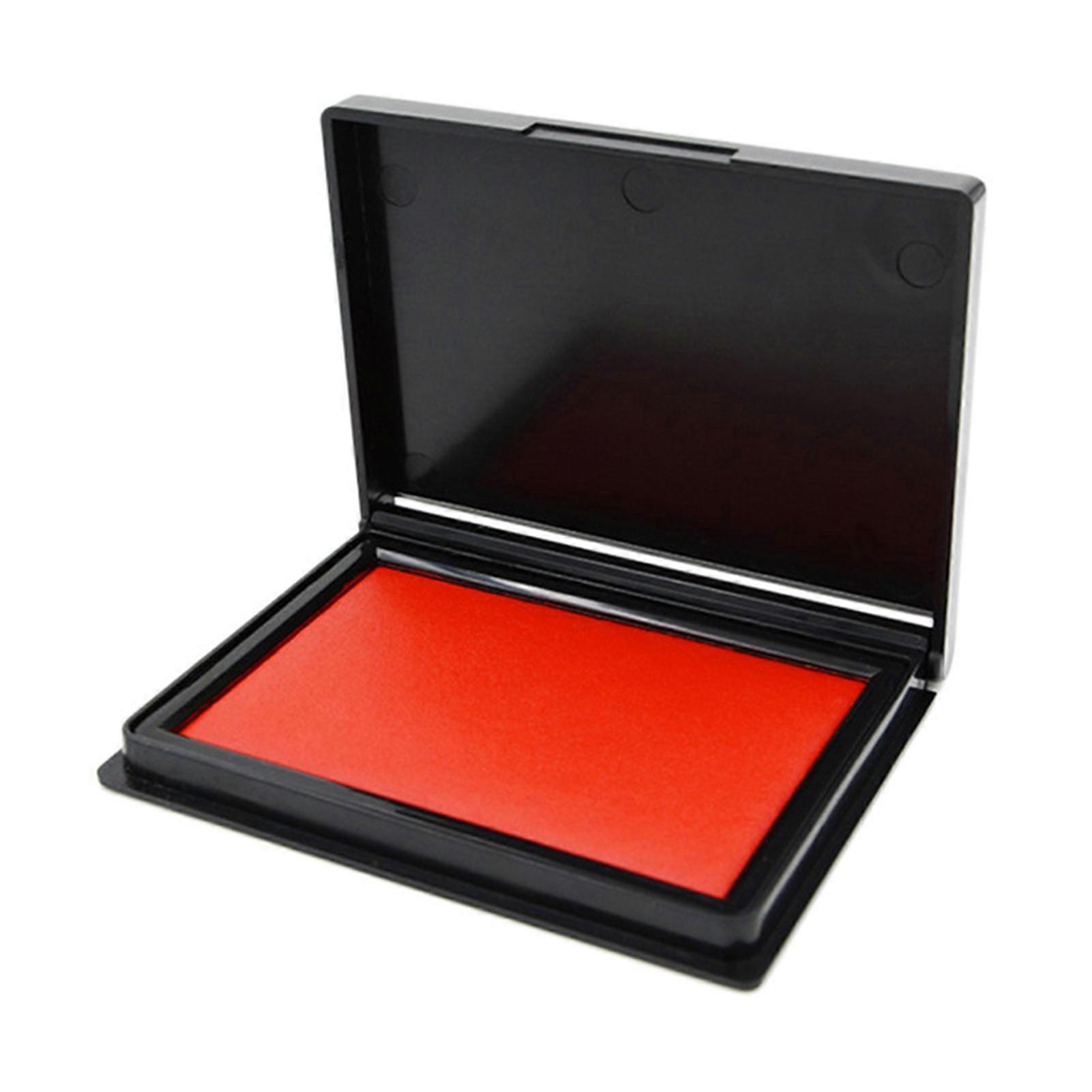 Reusable Quick-Drying Stamp Pad - with Felt & Snap Closure - for Office Crafting