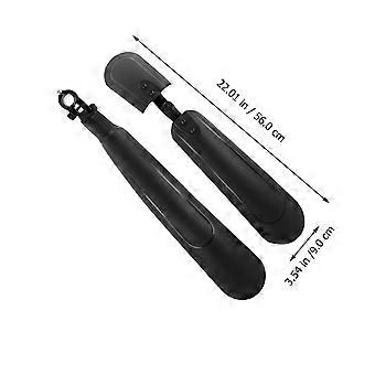 Bike Mud Guard Mudguards for Mountain Bike 1Pair Plastic Black