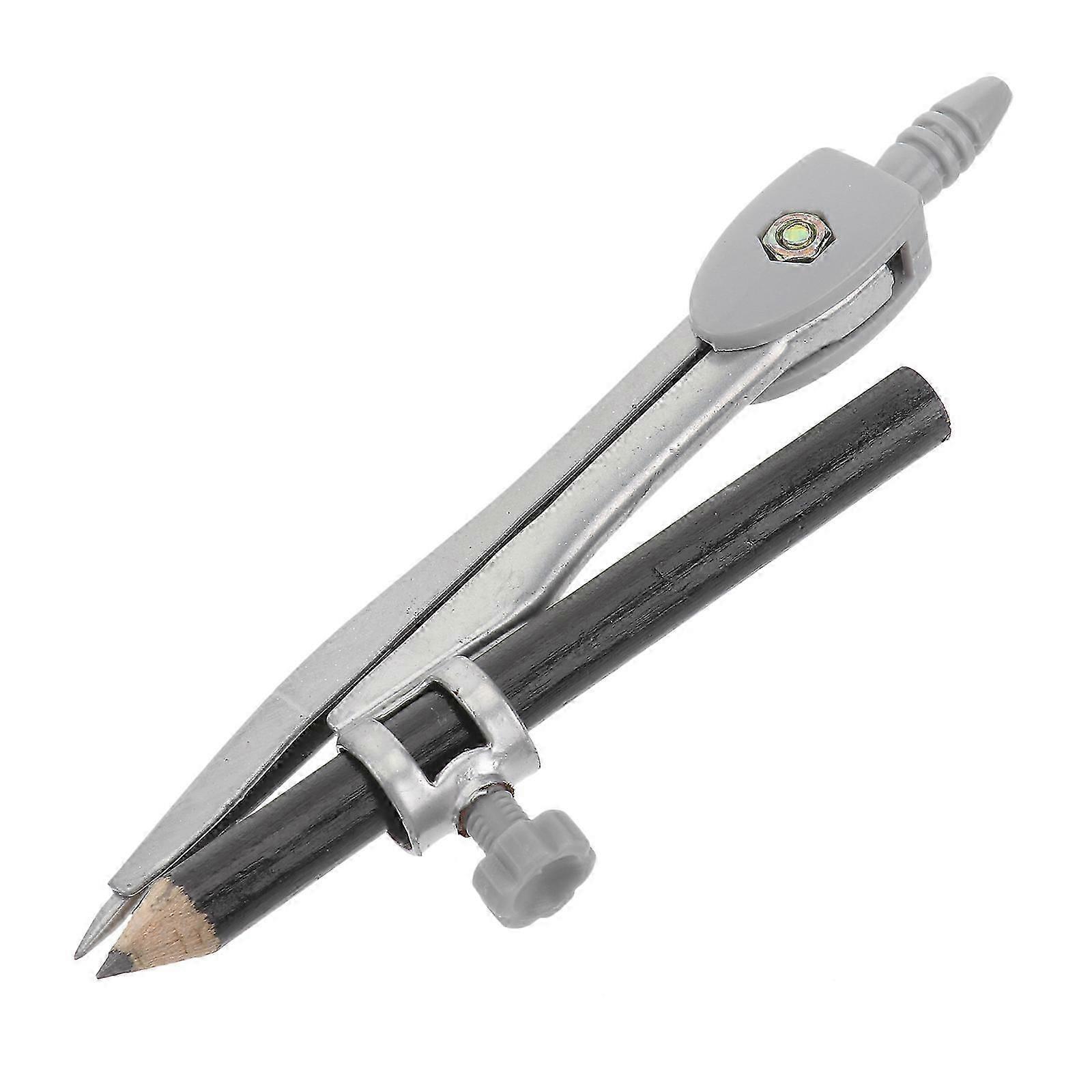 Precision Drafting Compass For Students Office Workers Screw-Mount Design 2Pcs