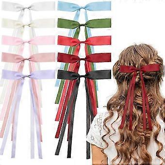 20PCS Hair Bows for Women, Hair Ribbon Hair Bows with Long Tail