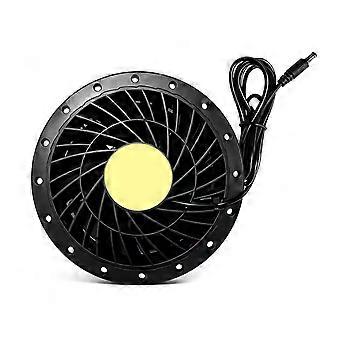 Powerful 15cm Cooling Fan For Walk Around Costumes DC12V Air Circulation Cooling Fan Multicolor