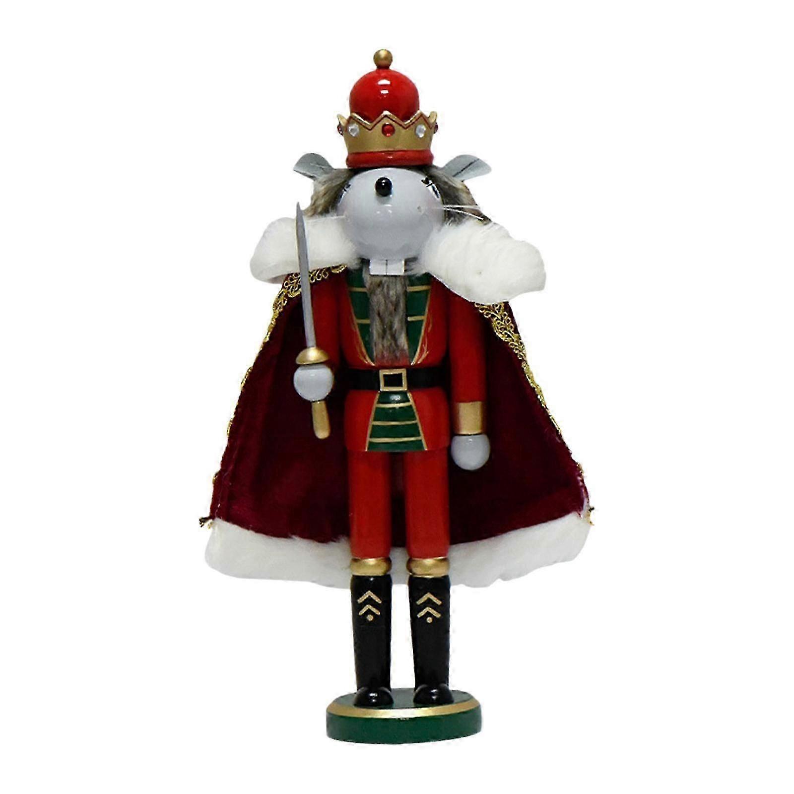 Nutcracker Mouse King Tabletop Figurine Statue Nutcracker Figurine