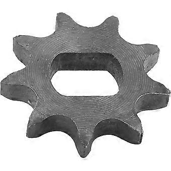 9t Cadena Piñón, 428 Piñón 9 Dientes Cadena Piñón Scooter Eléctrico Motor Motor Rueda de rueda de rueda 12 x 17mmblack1pcs