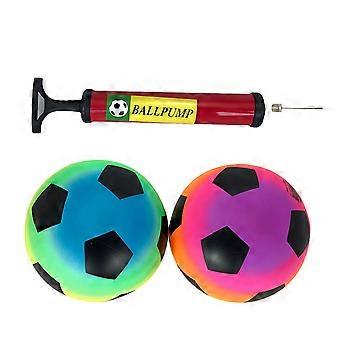 Ball for Children Play 4Pcs Funny Inflatable Football PVC Ball Toy Set