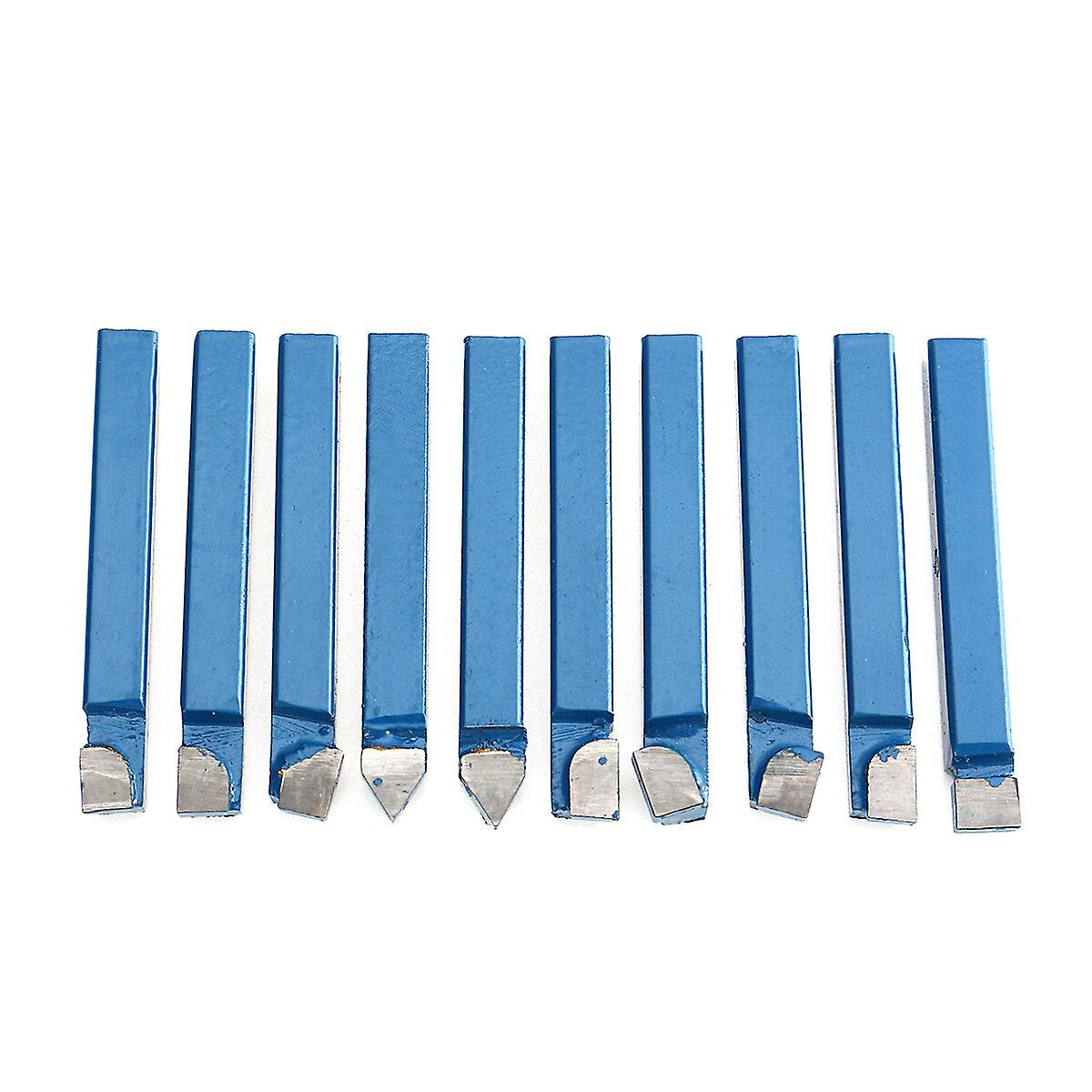 10Pcs 1/4 Inch Carbide Turning Tool Cnc Lathe Tools